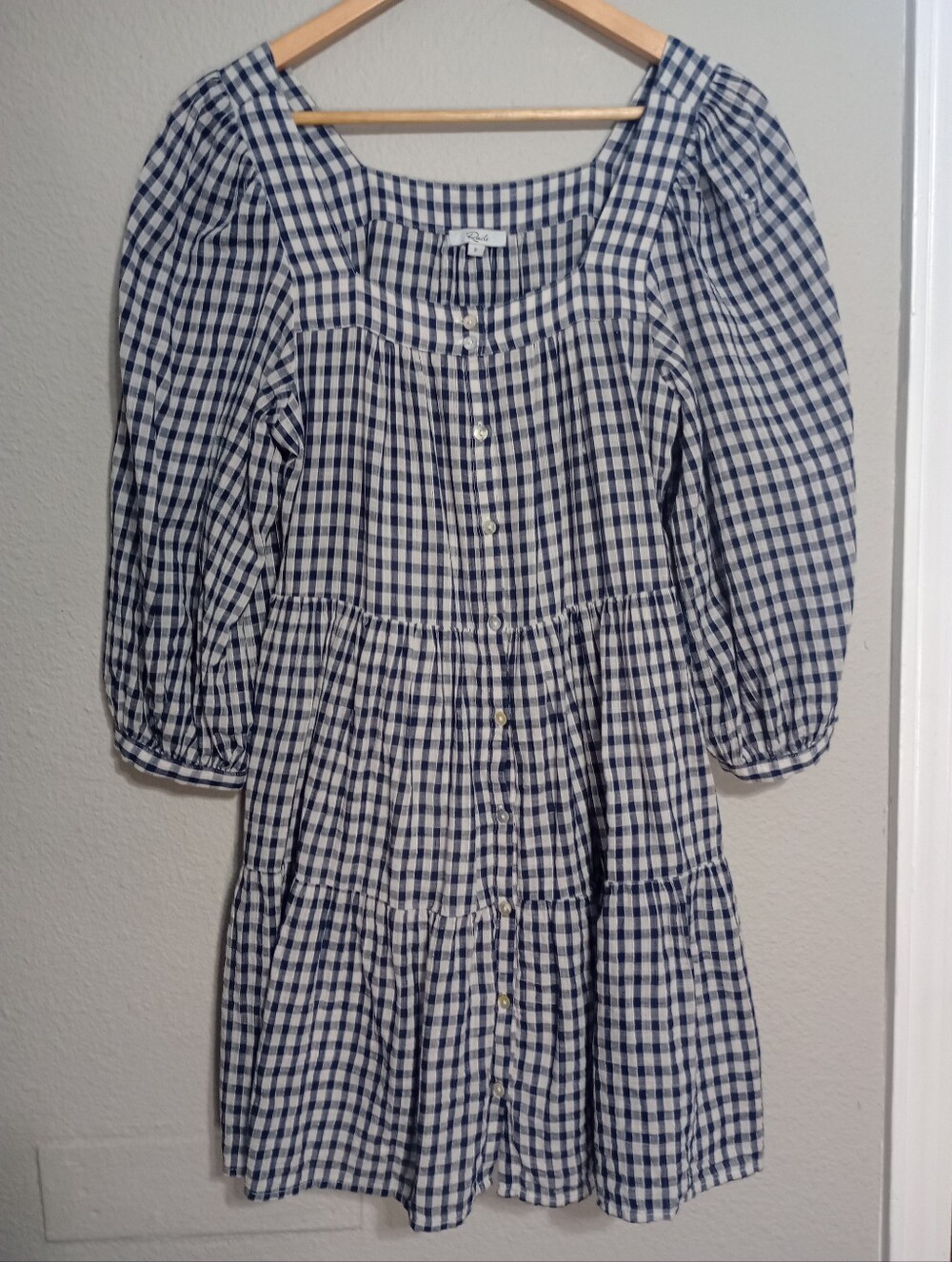 Rails Pippa Dress In Sailor Check - Picture 5 of 12